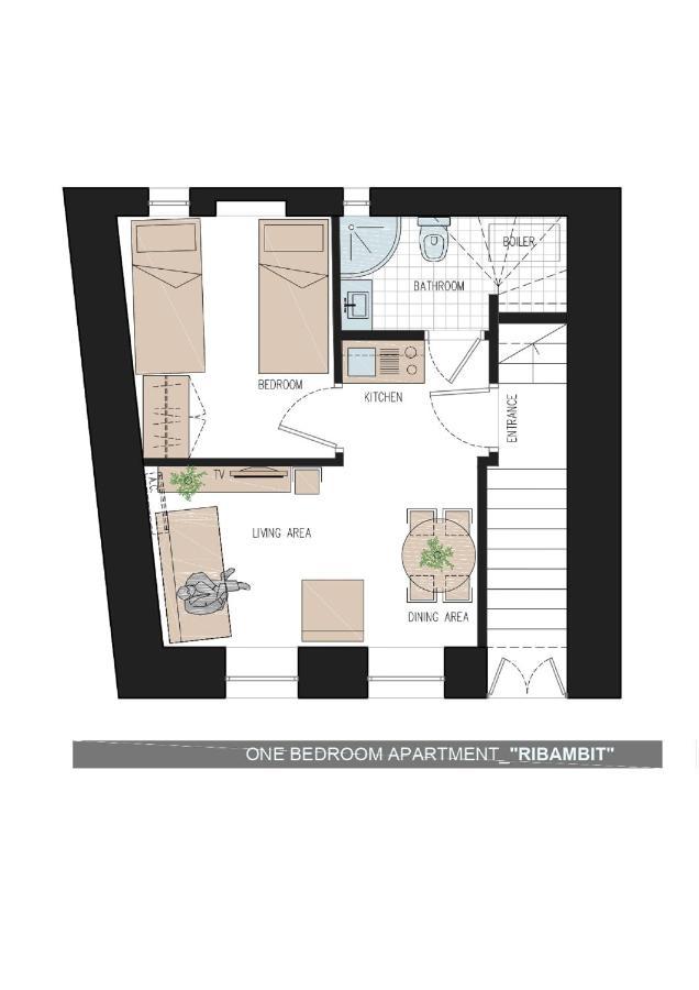 Apartment Ribambit ดูบรอฟนิก ภายนอก รูปภาพ